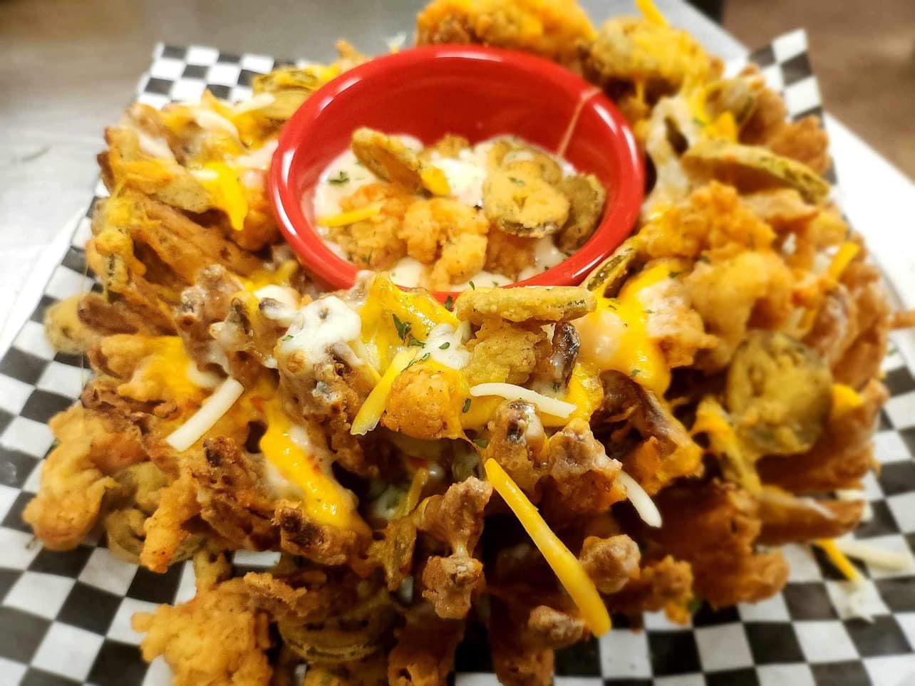 Newt's Loaded Blooming Onion