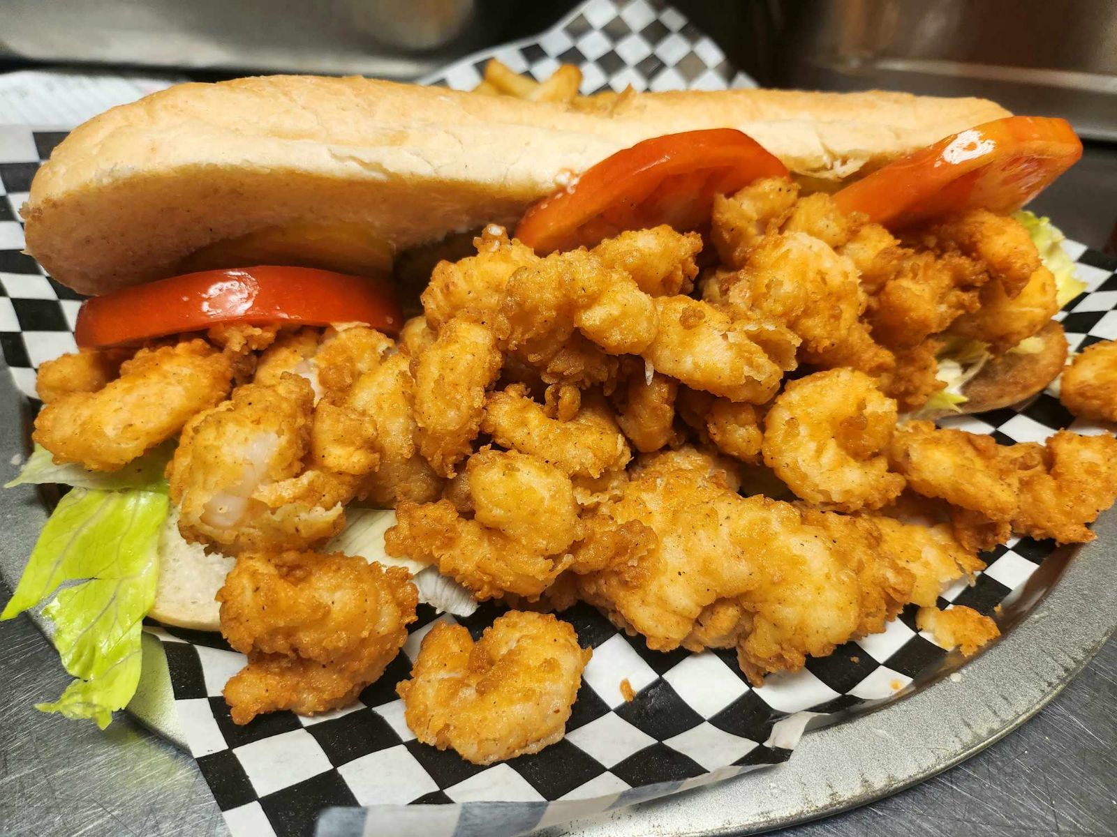 Fried Shrimp Poboy