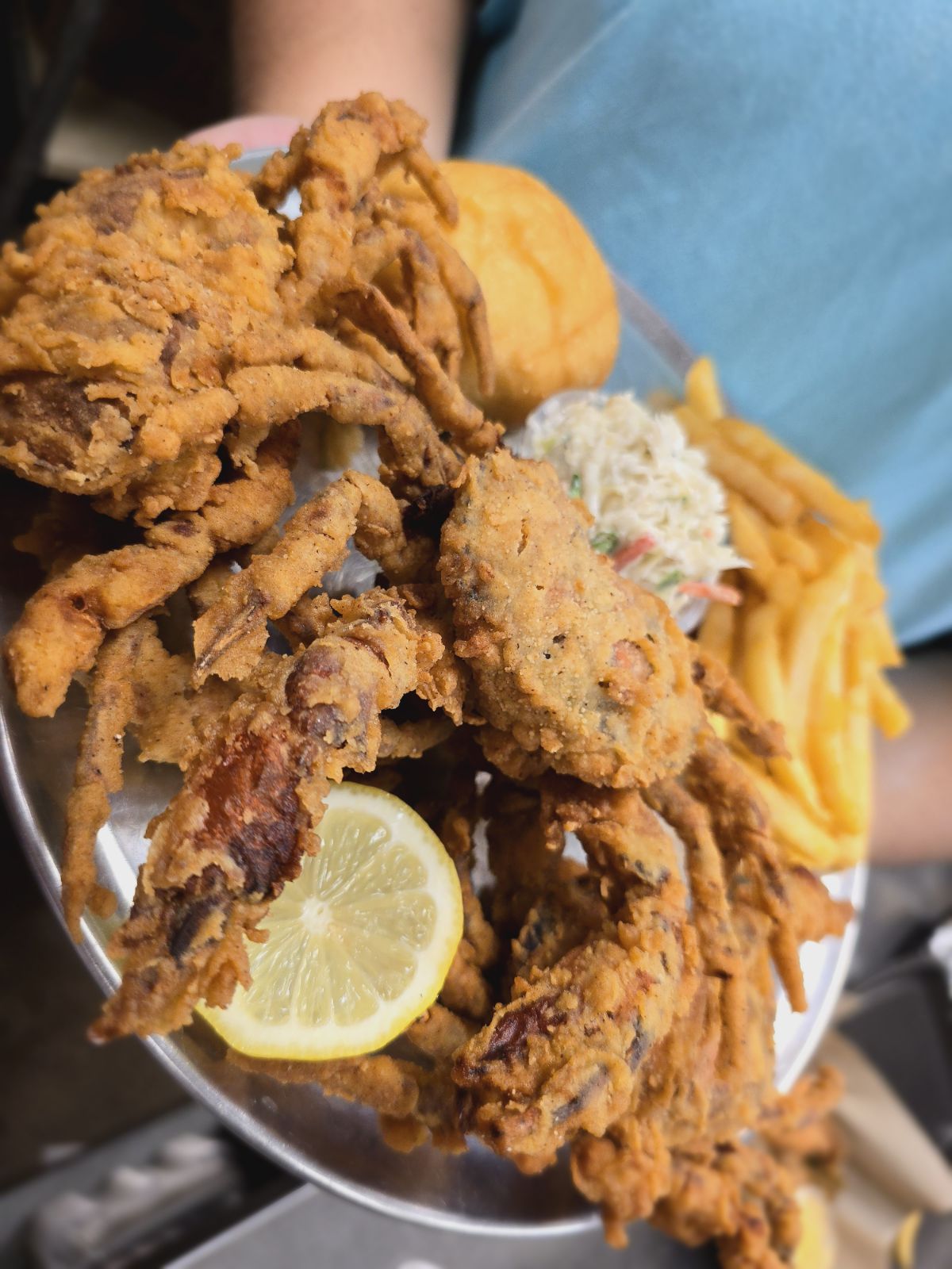 Soft Shell Crab Platter